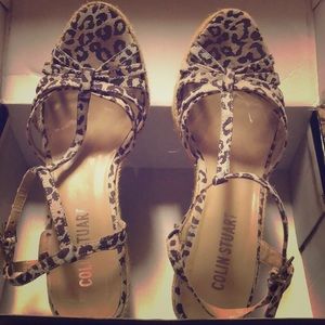 Colin Stuart espadrille wedges